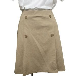 Lands end women’s khaki school uniform skirt